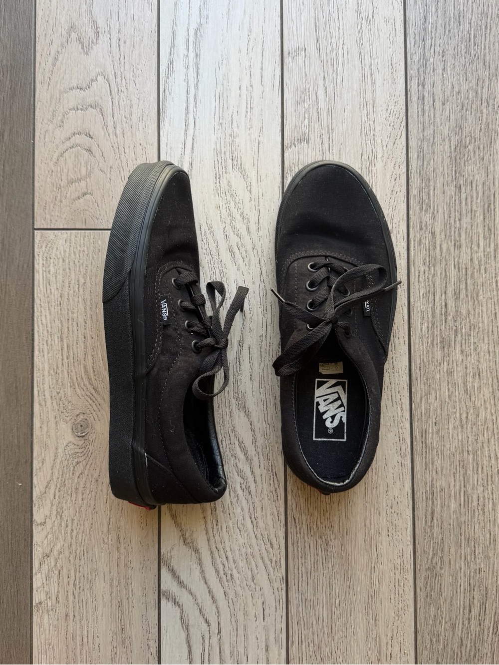 Vans Era All-Black Authentic Sneakers 7.5